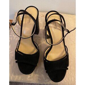Michael Kors Yoonie Platform Sandals 4.5" High Heel Size 7 M